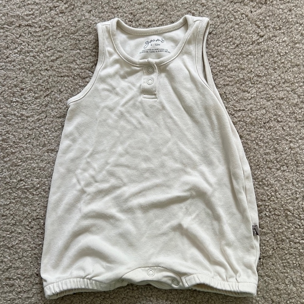 Goumi Neutral Romper 6-12M